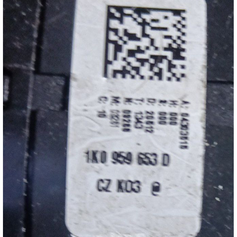 Кільце поворотно-контактне (шлейф) Airbag 1K0959653D VAG