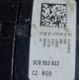 Кільце поворотно-контактне (шлейф) Airbag 3C0953653 VAG